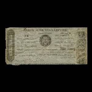 Canada, Wfd. Nelson & Co., 15 sous : October 9, 1837