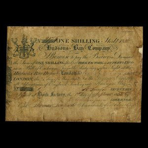 Canada, Hudson's Bay Company, 1 shilling : 1832