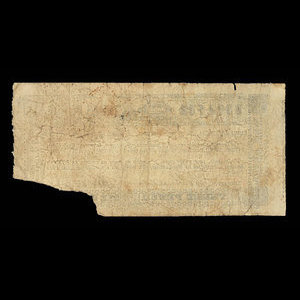 Canada, William Nunns, 3 pence : January 1, 1839