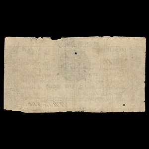 Canada, W.H. Scott & Co., 60 sous : July 25, 1837