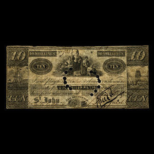 Canada, Ben Smith, 10 shillings : June 4, 1835