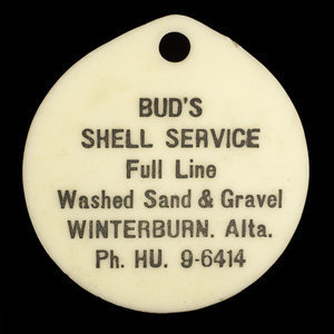 Canada, Bud's Shell Service, no denomination :