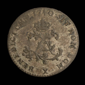 France, Louis XV, 2 sous : 1740