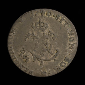 France, Louis XV, 2 sous : 1740