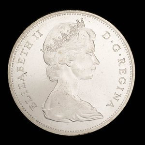 Canada, Elizabeth II, 1 dollar : 1965