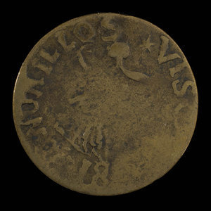 Canada, unknown, 1/2 penny : 1811