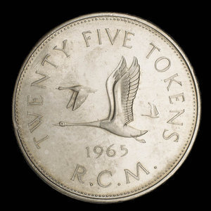 Canada, Royal Canadian Mint, 25 tokens : 1965