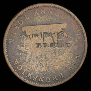 Canada, Province of New Brunswick, 1 penny : 1843