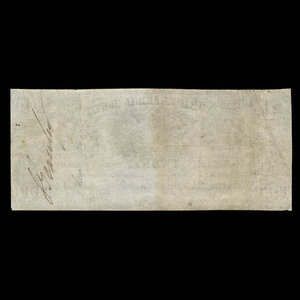 Canada, Agricultural Bank (Toronto), 4 dollars : December 1, 1835