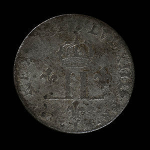 France, Louis XIV, mousquetaire (15 deniers) : 1711