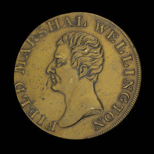 Canada, unknown, 1/2 penny : 1814