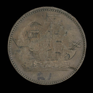 Canada, Devins & Bolton, no denomination : 1867