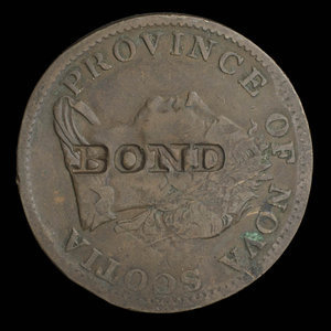 Canada, Province of Nova Scotia, 1/2 penny : 1832