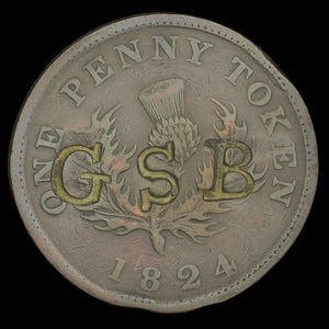 Canada, Province of Nova Scotia, 1 penny : 1824