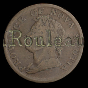 Canada, Province of Nova Scotia, 1/2 penny : 1832