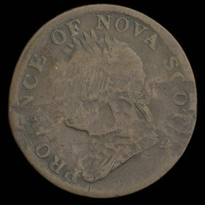 Canada, Province of Nova Scotia, 1/2 penny : 1832