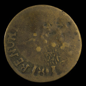 Canada, unknown, 1/2 penny : 1811