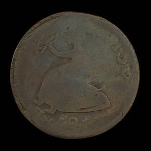 Canada, unknown, 1/2 penny : 1811