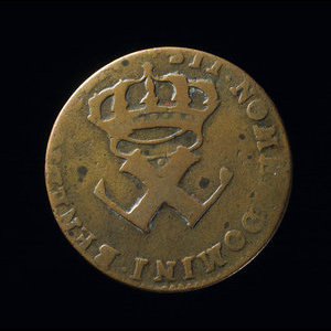 France, Louis XV, 9 deniers : 1721