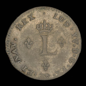 France, Louis XV, 2 sous : 1738