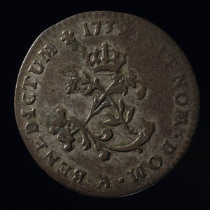 France, Louis XV, 2 sous : 1739