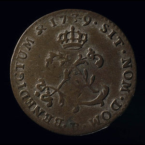 France, Louis XV, 2 sous : 1739