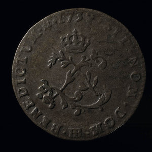 France, Louis XV, 2 sous : 1739