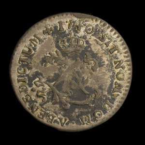 France, Louis XV, 2 sous : 1740