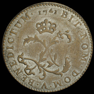 France, Louis XV, 2 sous : 1741