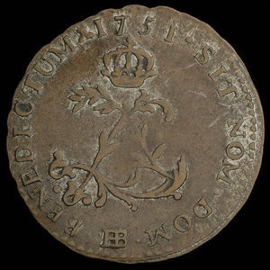 France, Louis XV, 2 sous : 1751