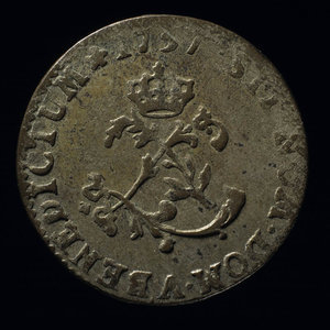 France, Louis XV, 2 sous : 1757