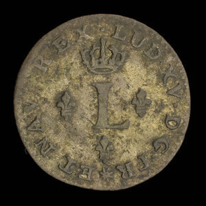 France, Louis XV, 1 sou : 1740