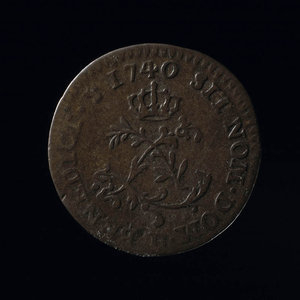 France, Louis XV, 1 sou : 1740