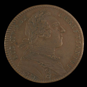 France, Louis XV, no denomination : 1751