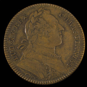 France, Louis XV, no denomination : 1751