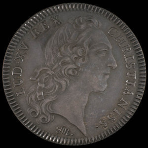 France, Louis XV, no denomination : 1752