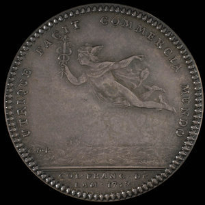 France, Louis XV, no denomination : 1752