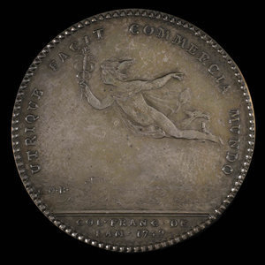 France, Louis XV, no denomination : 1752