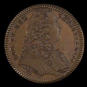 France, Louis XV, no denomination : 1753