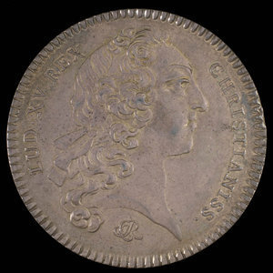 France, Louis XV, no denomination : 1753