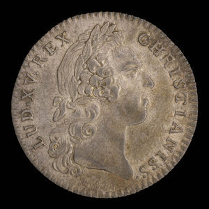 France, Louis XV, no denomination : 1754