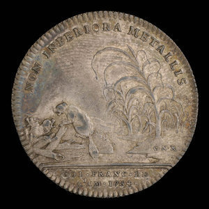 France, Louis XV, no denomination : 1754