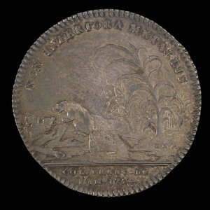 France, Louis XV, no denomination : 1754