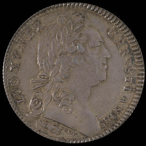 France, Louis XV, no denomination : 1758