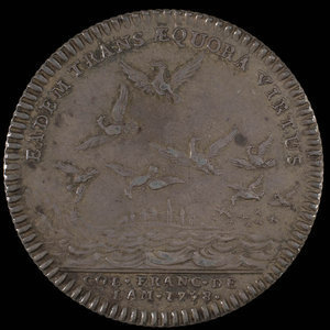 France, Louis XV, no denomination : 1758