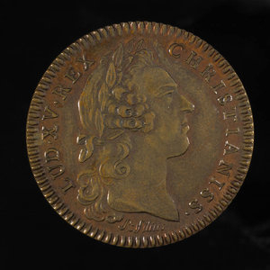 France, Louis XV, no denomination : 1758