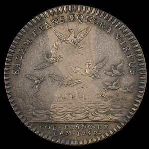 France, Louis XV, no denomination : 1758