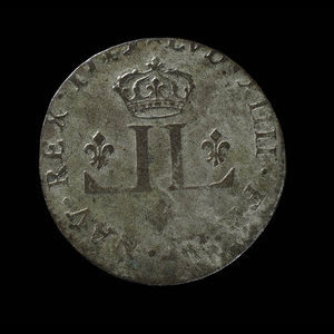 France, Louis XIV, mousquetaire (30 deniers) : 1713