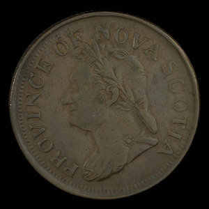 Canada, Province of Nova Scotia, 1 penny : 1832