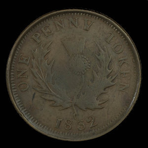 Canada, Province of Nova Scotia, 1 penny : 1832